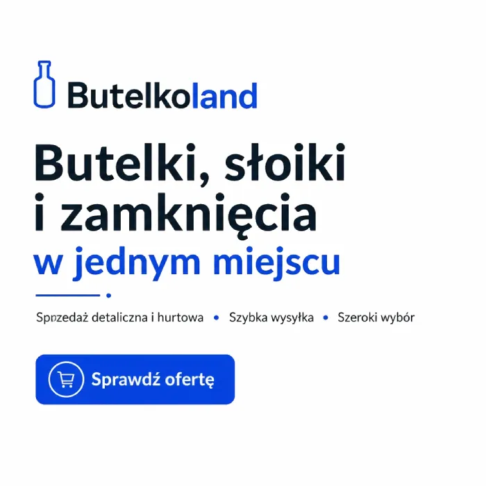 Butelkoland - butelki, słoiki i zamknięcia - Slide1
